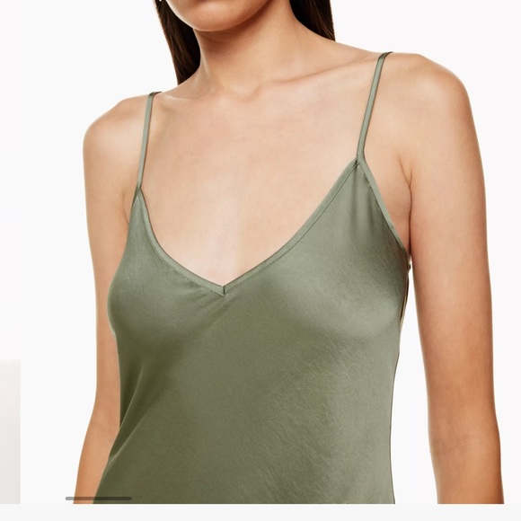 Royal Blue Wilfred Slip Only Dress, size Small, satin - Picture 8 of 12